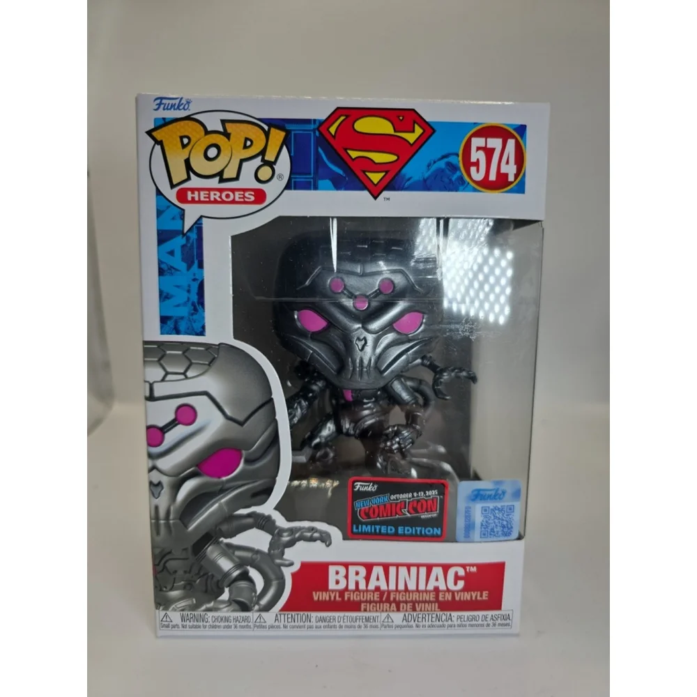 Funko Pop! Vinyl: DC‎ Universe - Brainiac (Metallic) - New York Comic Con...